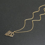 gold map jewellery handmade scarborough