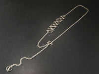 handmade silver lariat toronto jewellery