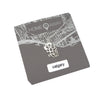 calgary alberta map pendant necklace