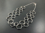 Hexagon Geometric Necklace