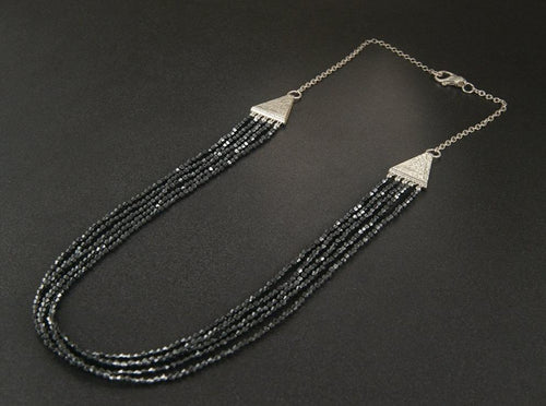 hematite necklace toronto handmade jewellery