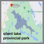 Silent Lake Provincial Park Pendant