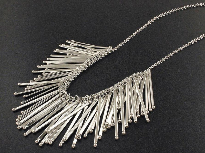 fringe necklace handmade in toronto jewellery